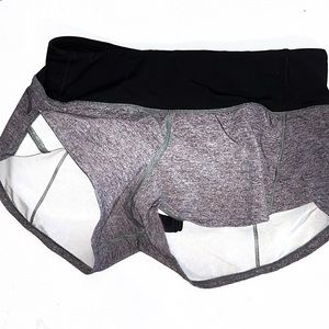 lulu speed up shorts - 2.5 inch - SIZE 2